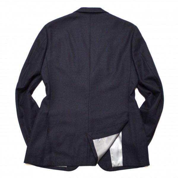 ★極上★エディフィス　シルク混　ネイビージャケット　46 M EDIFICE - エディフィス テーラードジャケット ×英ジャミーソンズ社製 本格厚手 EDIFICE｜エディフィスのジャケット・スーツ（メンズ）の公式通販