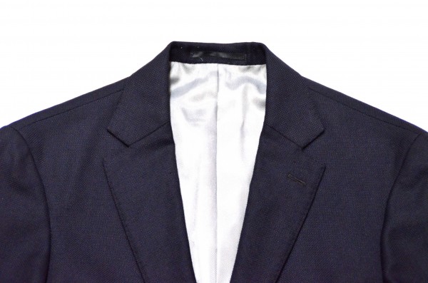 ★極上★エディフィス　シルク混　ネイビージャケット　46 M EDIFICE - エディフィス テーラードジャケット ×英ジャミーソンズ社製 本格厚手 EDIFICE｜エディフィスのジャケット・スーツ（メンズ）の公式通販