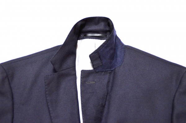 ★極上★エディフィス　シルク混　ネイビージャケット　46 M EDIFICE - エディフィス テーラードジャケット ×英ジャミーソンズ社製 本格厚手 EDIFICE｜エディフィスのジャケット・スーツ（メンズ）の公式通販