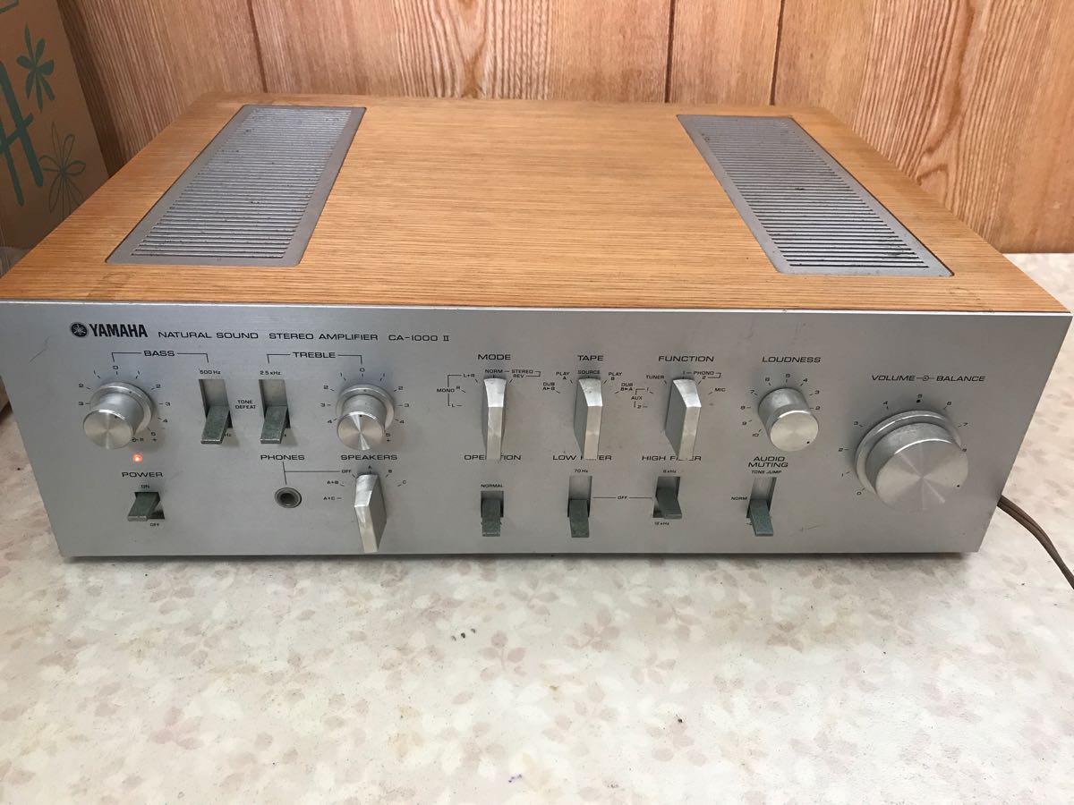 最新作，爆買い YAMAHA CA-1000 プリメインアンプ 現状出品(YAMAHA)｜売買されたオークション情報、yahooの商品情報をアーカイブ公開 - オークファン YAMAHA