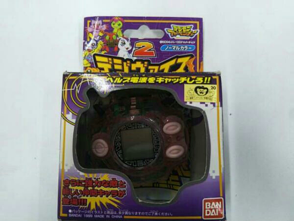 箱違い】バンダイ デジモンアドベンチャー デジヴァイス2 クリアピンク
