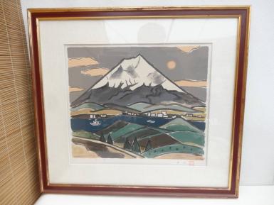 HOT，爆買い 文化勲章 田崎広助 オリジナル石版画 リトグラフ 白富士 限定175部 報道出版株式会社(石版画、リトグラフ)｜売買されたオークション情報、yahooの商品情報をアーカイブ公開 - オークファン 石版画、リトグラフ