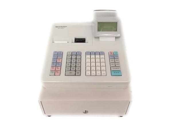 XE-A407　ＳＨＡＲＰレジスター　中古品 シャープ SHARP 電子レジスター 電子レジスタ XE-A407 ホワイト 中古