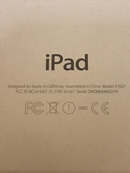 iPad Air2 Wi-Fi+Cellular 64GB ジャンク品 ソフトバンク 判定〇 送料164円♪_6