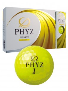 得価，本物保証 BRIDGESTONE ブリヂストン PHYZ ファイズ イエロー ゴルフボール2ダース 2017年モデル(2ダース)｜売買されたオークション情報、yahooの商品情報をアーカイブ公開 - オークファン ボール