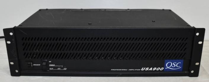 1円～ ジャンク QSC USA900 PROFESSIONAL AMPLIFIER レコーディング PA