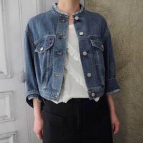 dries van noten ドリスヴァンノッテン 完売 ノーカラーデニム