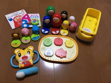 こどもちゃれんじ ぷち 知育 おもちゃ 英語あり いろっち おにぎり くだもの パズル おしゃべりバスのプップー 歯みがきミラー エデュトイ