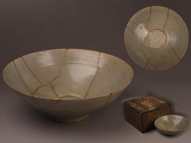 【セール，送料無料】 財宝特選 日本古陶 高麗青磁茶碗 高麗期a(高麗)｜売買されたオークション情報、yahooの商品情報をアーカイブ公開 - オークファン 高麗