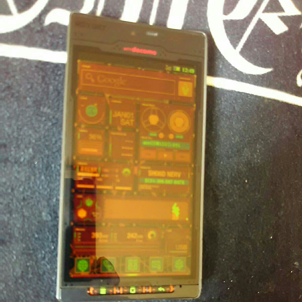 ドコモ スマホ SH-06D NERV エヴァンゲリオン限定モデル 中古美品 限定おまけセット_7