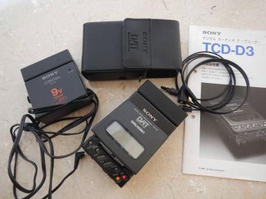 Yahoo!オークション -「sony tcd-d3」の落札相場・落札価格 SONY DAT