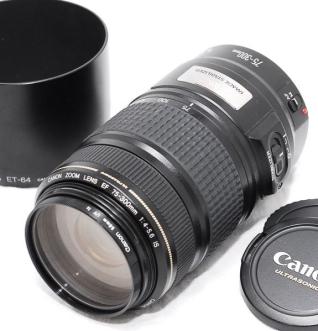 極上美品 フルセット】Canon キヤノン EF 75-300mm F4-5.6 IS USM