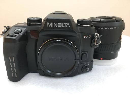Minolta α-7, SLR film camera (full set) MINOLTAα7
