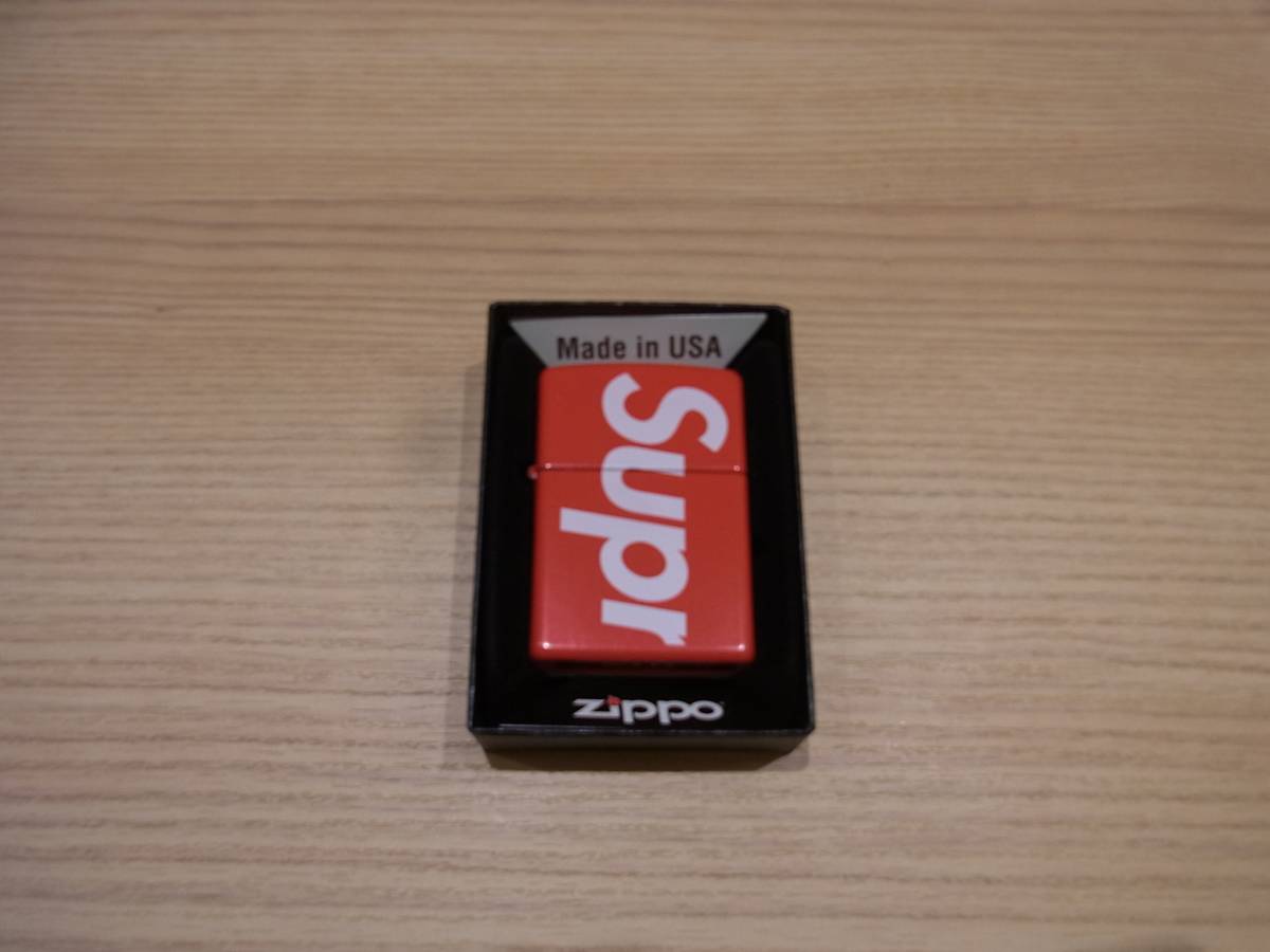 Supreme Logo Zippo Red Lighter New SS18 | Brand eBay - x SS22 0
