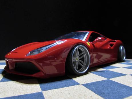 希少》 1/18 Maisto Ferrari 488 GTB カスタム マイスト フェラーリ 箱