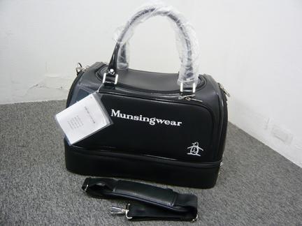 送料無料 品 Munsingwear/マンシングウェア ボストンバッグ MQ2192 ブラック ゴルフ 参考価格 15 000円+税 &Iota;(ボストンバッグ)｜売買されたオークション情報、yahooの商品情報をアーカイブ公開 - オークファ ボストンバッグ