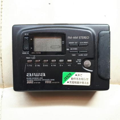 AIWA HS-JX929 カセットテープ ラジオ レコーダー アイワ