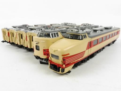 9-67＊TOMIX・485系・特急電車・まとめ売り・Nゲージ・鉄道模型／6両（kka）