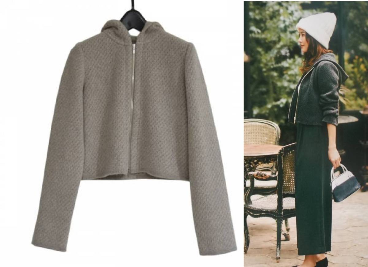 2017年商品 FOXEY フォクシー Sea Breeze Parka カシミヤ ニット 