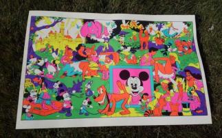 Memorial Disneyland Orgy The ビンテージ Poster ディズニーランド