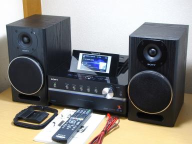 SONY NETJUKE HDD（160GB）/CD/MDコンポ NAS-M700HD