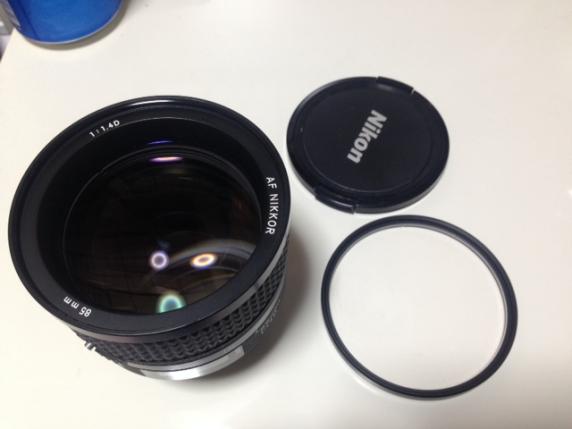 【中古】ニコン Nikon AF Nikkor 85mm F1.4 D Fマウント 単焦点レンズ