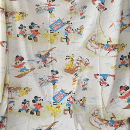 ☆ディズニー オリンピック柄 USED ビンテージシーツ_1