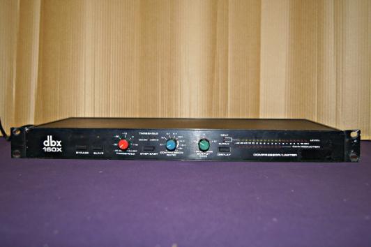 DBX 160X モノラル COMPRESSOR/LIMITER コンプレッサー/リミッター ②