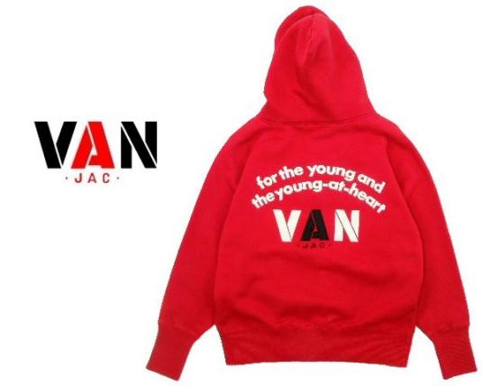 VANJACKET ヴァンヂャケット　 フルジップパーカー＜バックロゴ刺繍＞ VAN フルジップパーカー＜バックロゴ刺繍＞ （パーカー）｜VAN