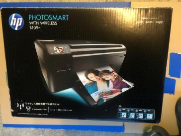 新品未使用 HP Photosmart Wireless B109N インクジェットプリンター