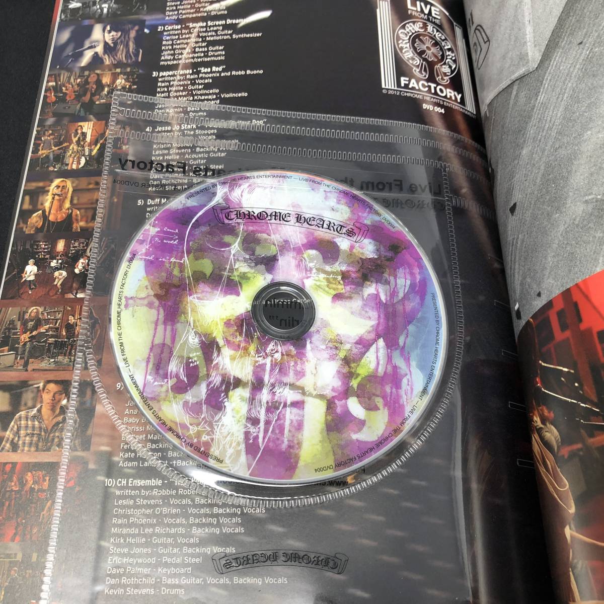 クロムハーツ・マガジン Series2 vol.4 付録 DVD,ステッカー,ポスター