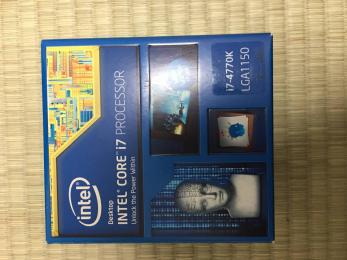 i7 Core Intel 4770K CPU LGA1150 Haswell - core インテル 0 BOX