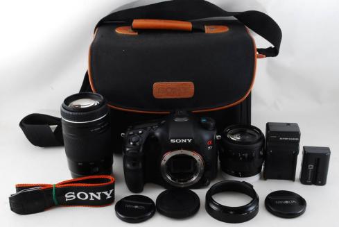 ☆初心者必見！！☆ソニー SONY α77 Wレンズセット♯927 【公式通販】