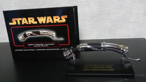 ダースティラナス　マスターレプリカ　スターウォーズ　ミニライトセーバーセット マスターレプリカ ミニライトセーバー 開封品 ダース・ティラナス