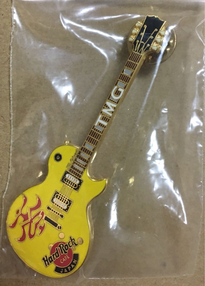 松本孝弘 TMG Hard Rock CAFE 非売品ピンバッジ B'z 人、グループ別 は