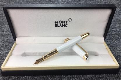 未使用Montblanc 万年筆 黒 専用ケース付き MONTBLANC モンブラン 万年筆 未使用 美品 ケース付き 一円スタート24
