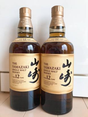 2本セット】SUNTORY サントリー 山崎 12年 シングルモルト ウィスキー