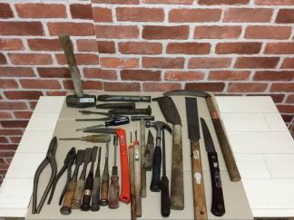 限定SALE，低価】 大工道具 DIY まとめ ノミ ノコギリ ハサミ 玄能