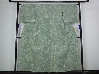  ヤフオク ベストストア受賞店 平和屋着物 上質な小紋 単衣 洋花尽くし 金彩 逸品m5032(仕立て上がり)｜売買されたオークション情報、yahooの商品情報をアーカイブ公開 - オークファン 仕立て上がり
