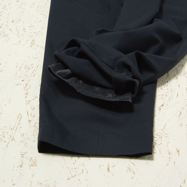 パンツ 0 美品 「定番スーツ／UVケア／洗える」ウール調タックテーパードパンツ 「洗える ワイドパンツ（パンツ(単品 ゆうパケット○ 美品 INDIVI パンツ スラックス テーパード タック レーヨンポリ 大きめ ネイビー 48 日本製 e4a156WMN