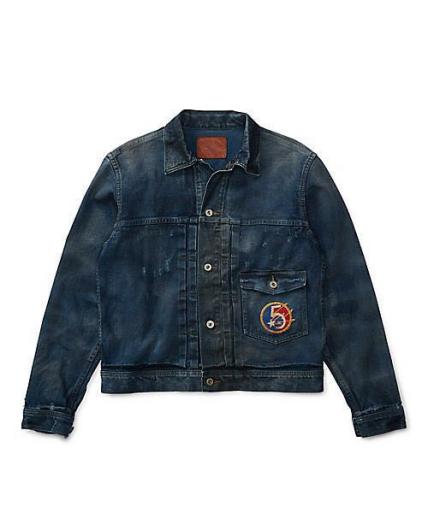 新品 RRL AKIRA着用 インディゴ デニム ジャケット パッチ付 メンズ 