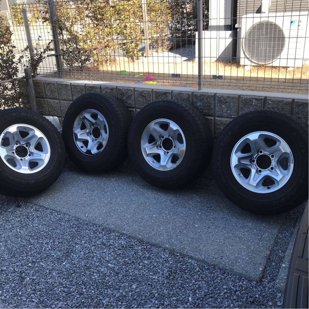 廃盤 品 【美品】再販復刻ランクル70 純正16インチアルミホイール 
