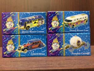 TDR ディズニートミカ ディズニーリゾート35周年 リゾートクルーザー リゾートライン リマウジン カボチャの馬車