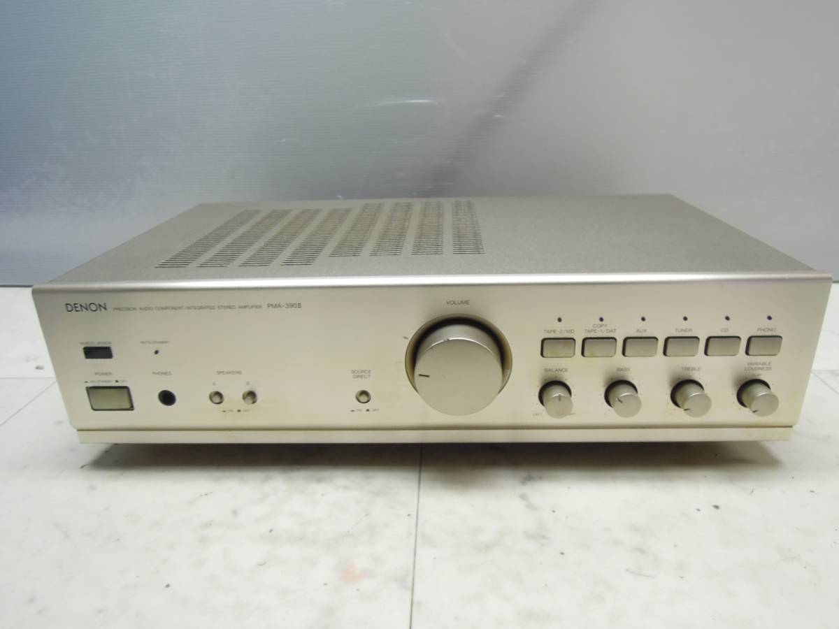人気，大得価 DENON オーディオアンプ PMA-390Ⅱ L2201(DENON)｜売買されたオークション情報、yahooの商品情報をアーカイブ公開 - オークファン DENON