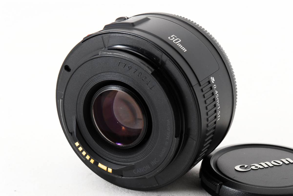 ☆ほぼ新品級☆キャノン CANON EF 50mm F1.8 Ⅱ☆絶対王者☆＃
