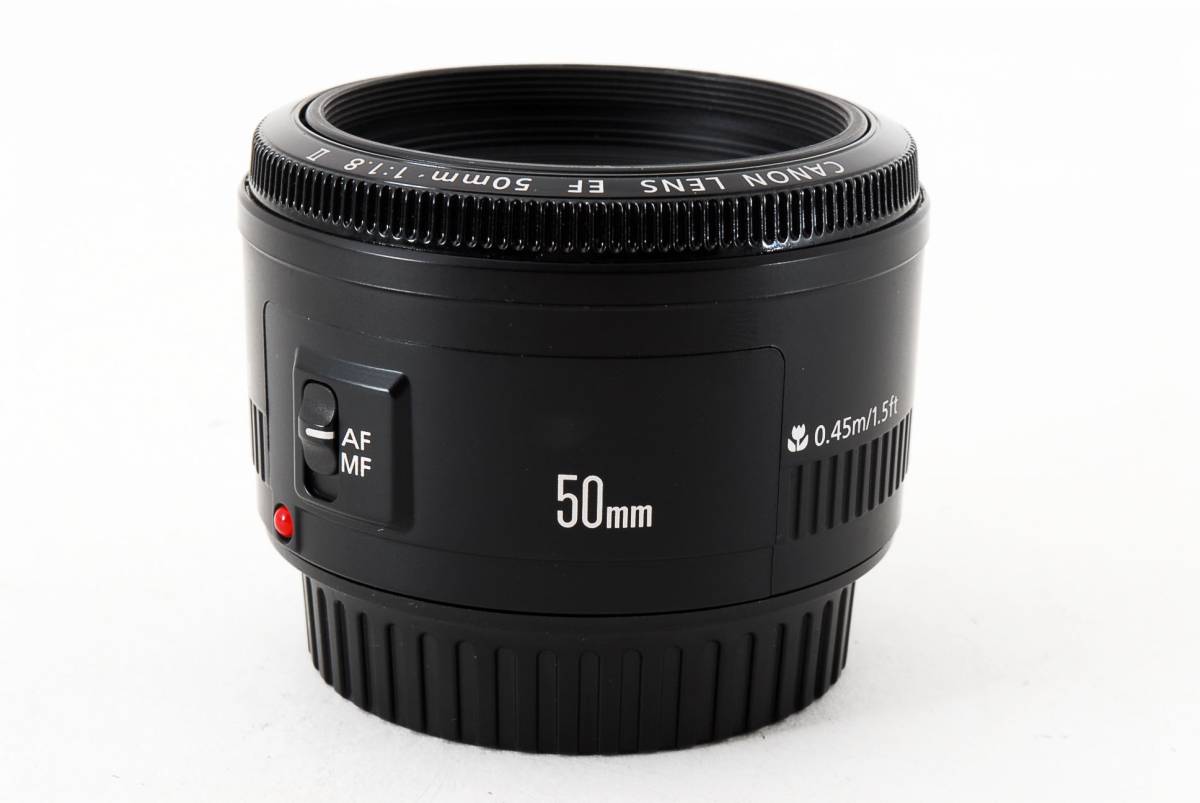 ☆ほぼ新品級☆キャノン CANON EF 50mm F1.8 Ⅱ☆絶対王者☆＃