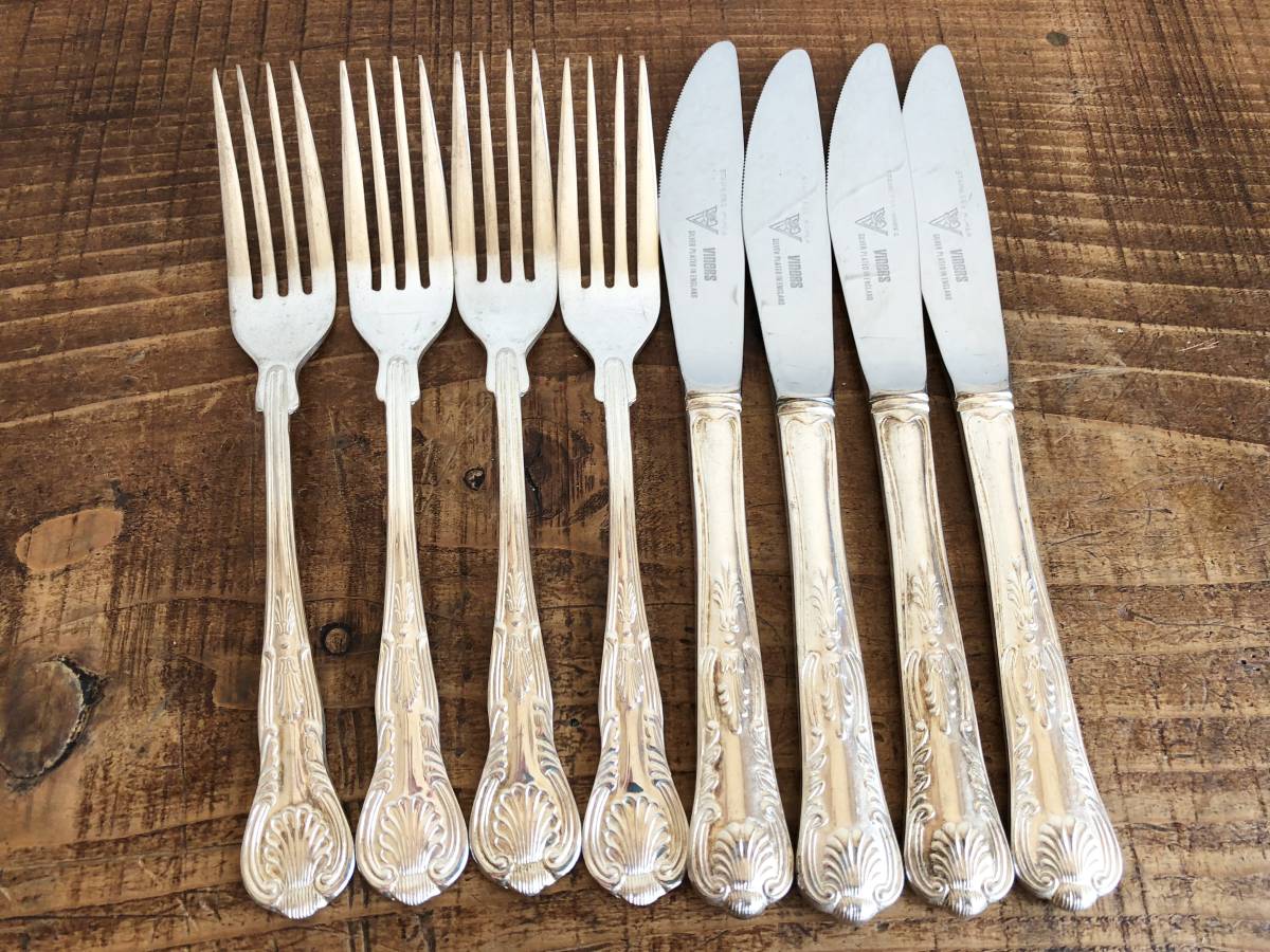 John Gough キングスパターンのナイフ⁄フォーク 豪奢！！ John Gough