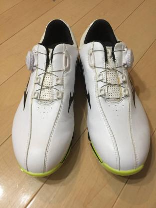 ミズノ メンズ ゴルフシューズ 1回使用_1