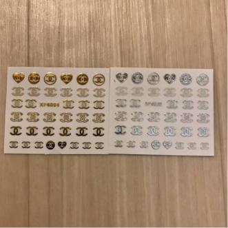 即納 シャネル ネイルシール 2枚セット ネイルシール 売買されたオークション情報 Yahooの商品情報をアーカイブ公開 オークファン Aucfan Com