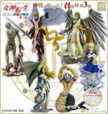 ワンコインフィギュア女神転生悪魔召喚録第三集ノーマル6種！ 女神転生